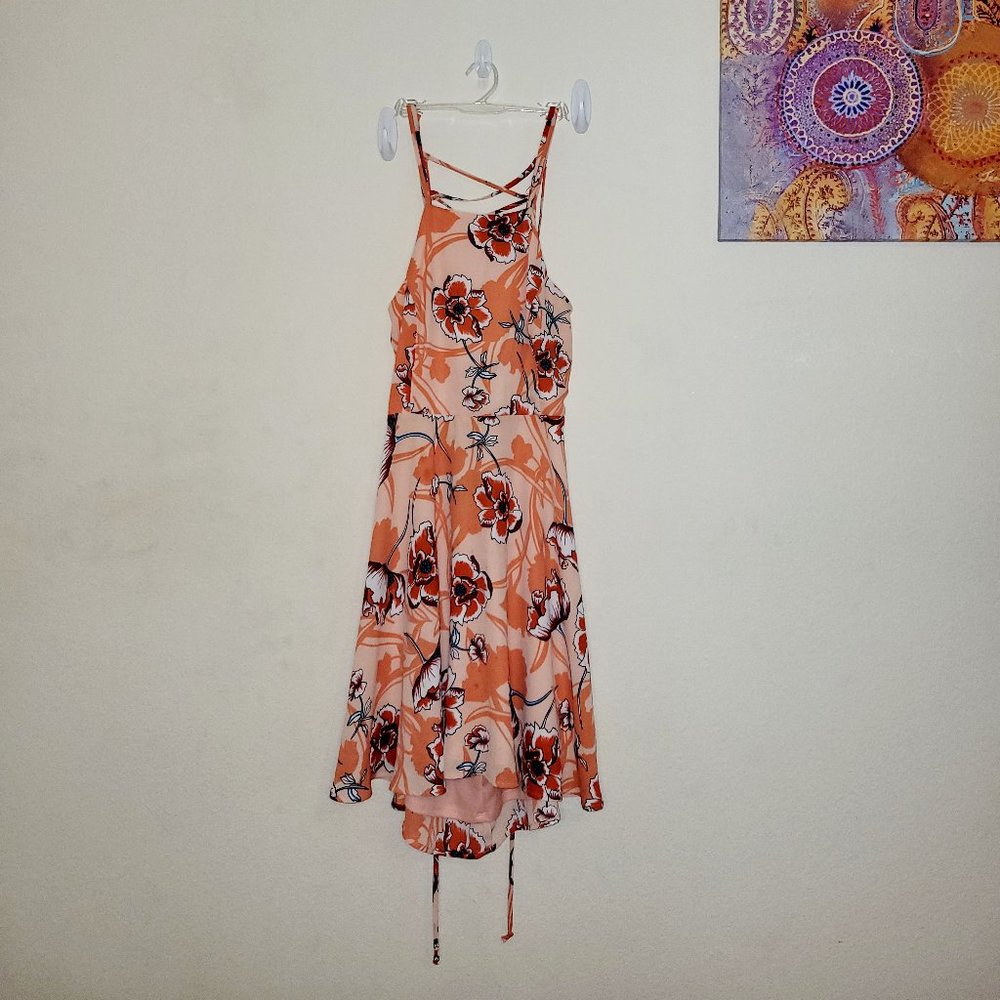 Charlotte Russe Pink Sundress size XL